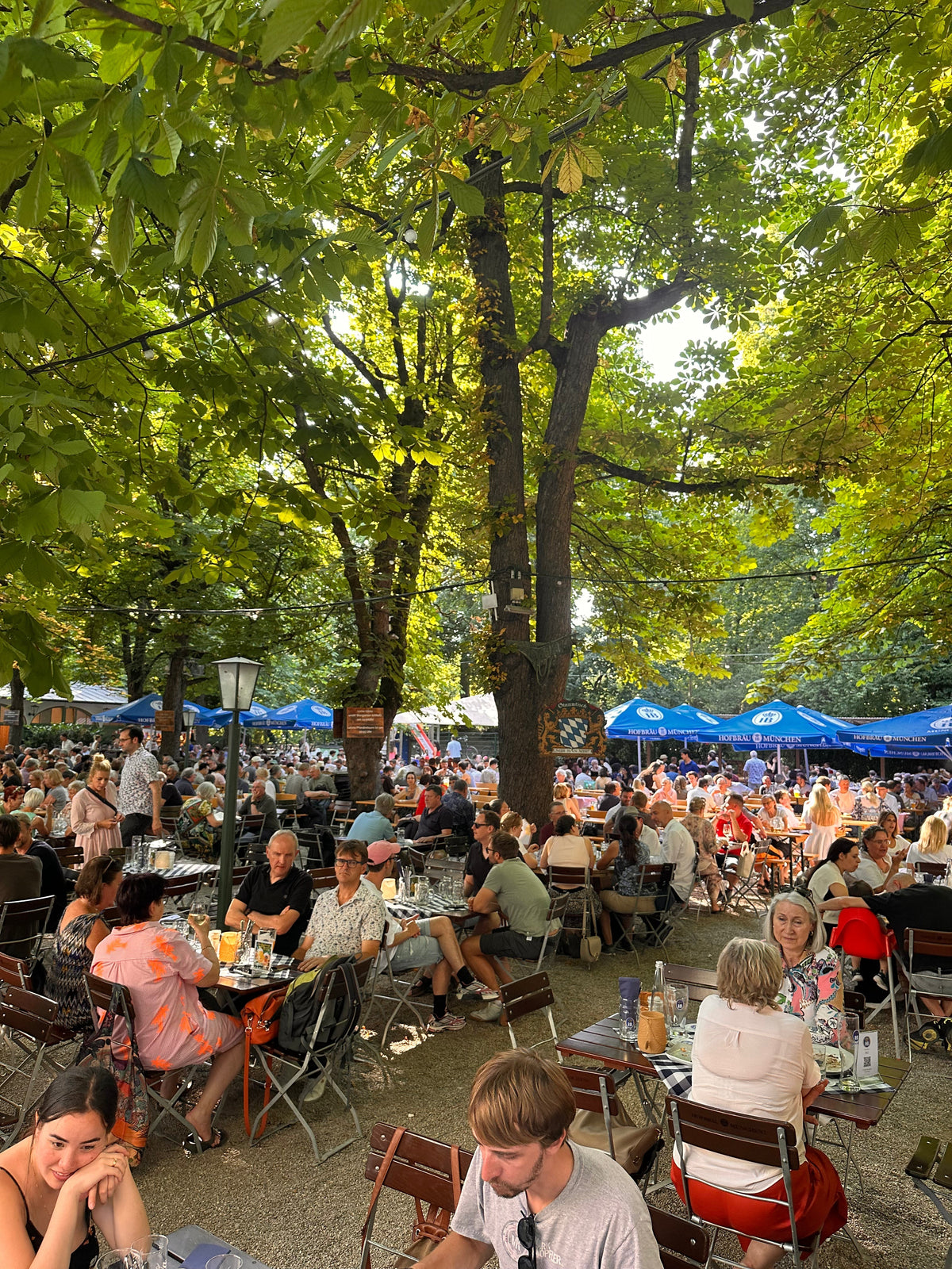 Hofbräu Biergarten am Wiener Platz