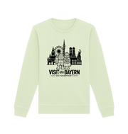 Oktoberfest München Unisex Sweatshirt - Illustration in Schwarz – Stem Green