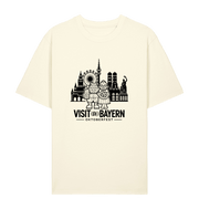 Oktoberfest München Unisex T-Shirt - Illustration in Weiß – Cream