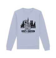 Oktoberfest München Unisex Sweatshirt - Illustration in Schwarz – Serene Blue
