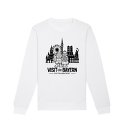 Oktoberfest München Unisex Sweatshirt - Illustration in Schwarz – White