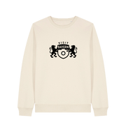 Natural Raw Printed Sweater Front