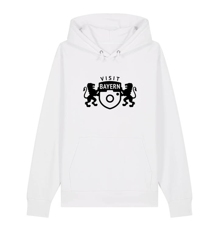 Bayern Unisex Hoodie | VisitBayern Basic – Logo in Schwarz