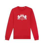 Red Printed Sweater Front