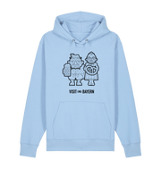 Blue Soul Printed Sweater Front