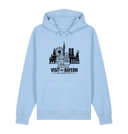 Oktoberfest München Unisex Hoodie - Illustration in Schwarz – Blue Soul