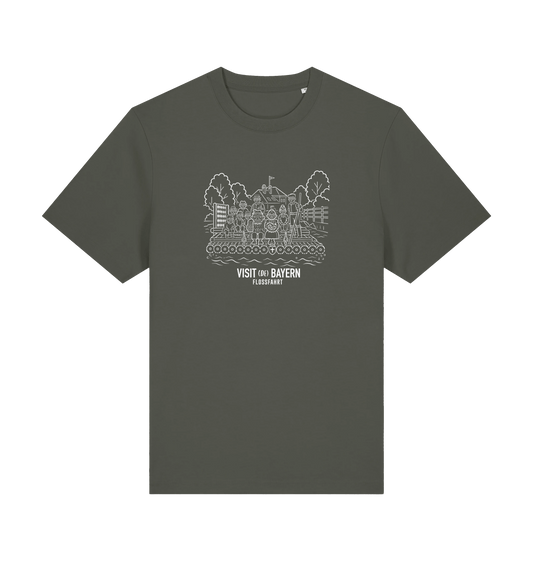 Bayern Flossfahrt Unisex T-Shirt – Khaki