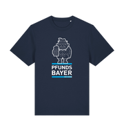 French Navy Printed T-shirt Front