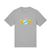 Heather Grey Printed T-shirt Front