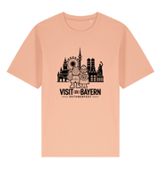 Oktoberfest München Unisex T-Shirt - Illustration in Weiß – Fraiche Peche