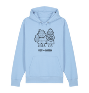 Blue Soul Printed Sweater Front