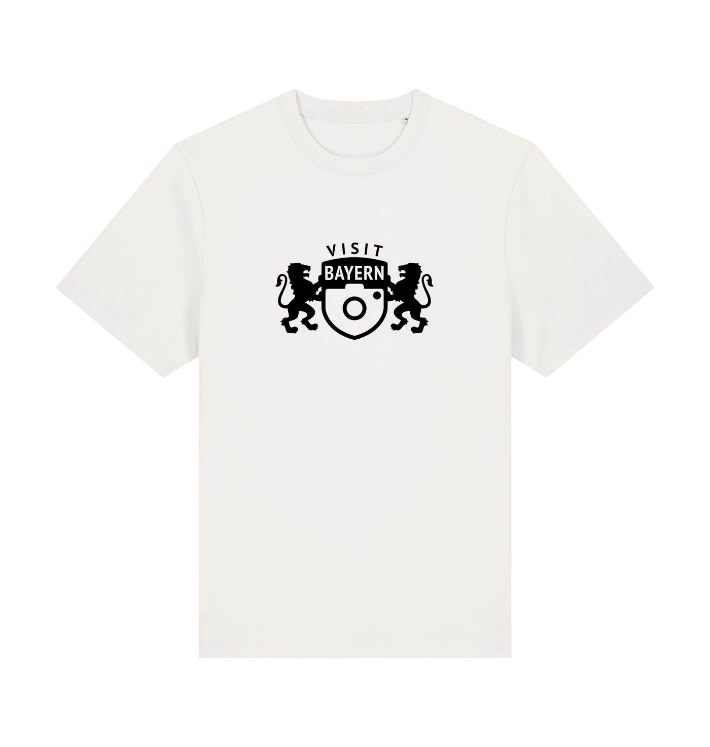 Off White Printed T-shirt Front