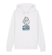 White Printed Sweater Front