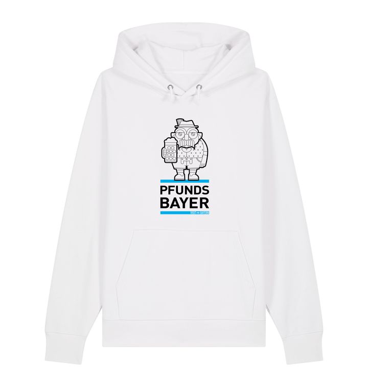 Bayern Unisex Hoodie | Pfundsbayer– Illustration in Schwarz