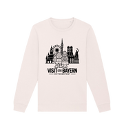 Oktoberfest München Unisex Sweatshirt - Illustration in Schwarz – Vintage White
