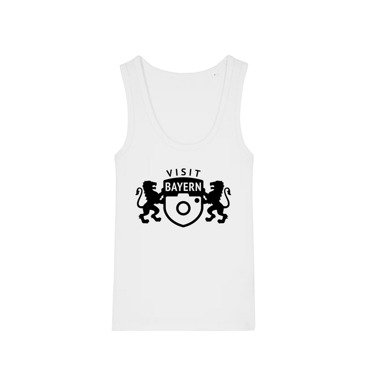 Bayern | Woman Tank Top - VisitBayern Basic - Logo in Schwarz