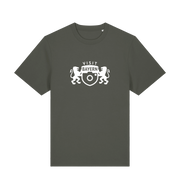 Khaki Printed T-shirt Front