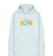 Blue Ice Printed Sweater Front