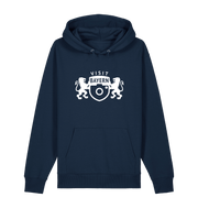 French Navy Printed Sweater Front