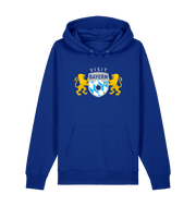 Worker Blue Printed Sweater Front