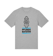 Heather Grey Printed T-shirt Front