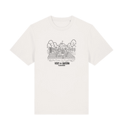 Off White Printed T-shirt Front