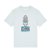 Blue Ice Printed T-shirt Front