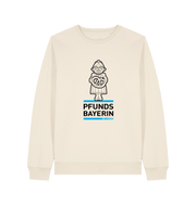 Natural Raw Printed Sweater Front