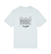 Blue Ice Printed T-shirt Front