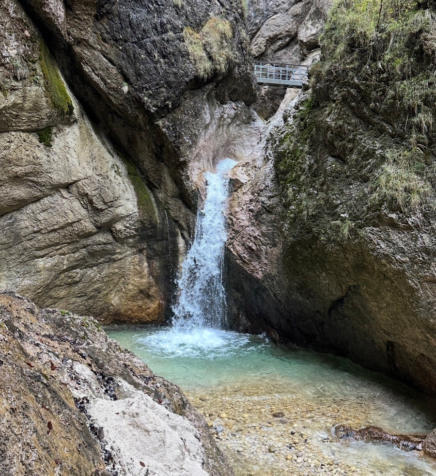 Almbachklamm – tosende Wasserfälle am Untersberg