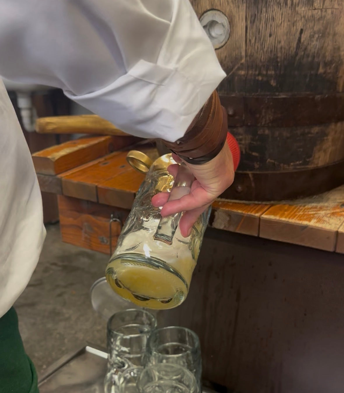 Augustiner Bier im Münchner Hirschgarten