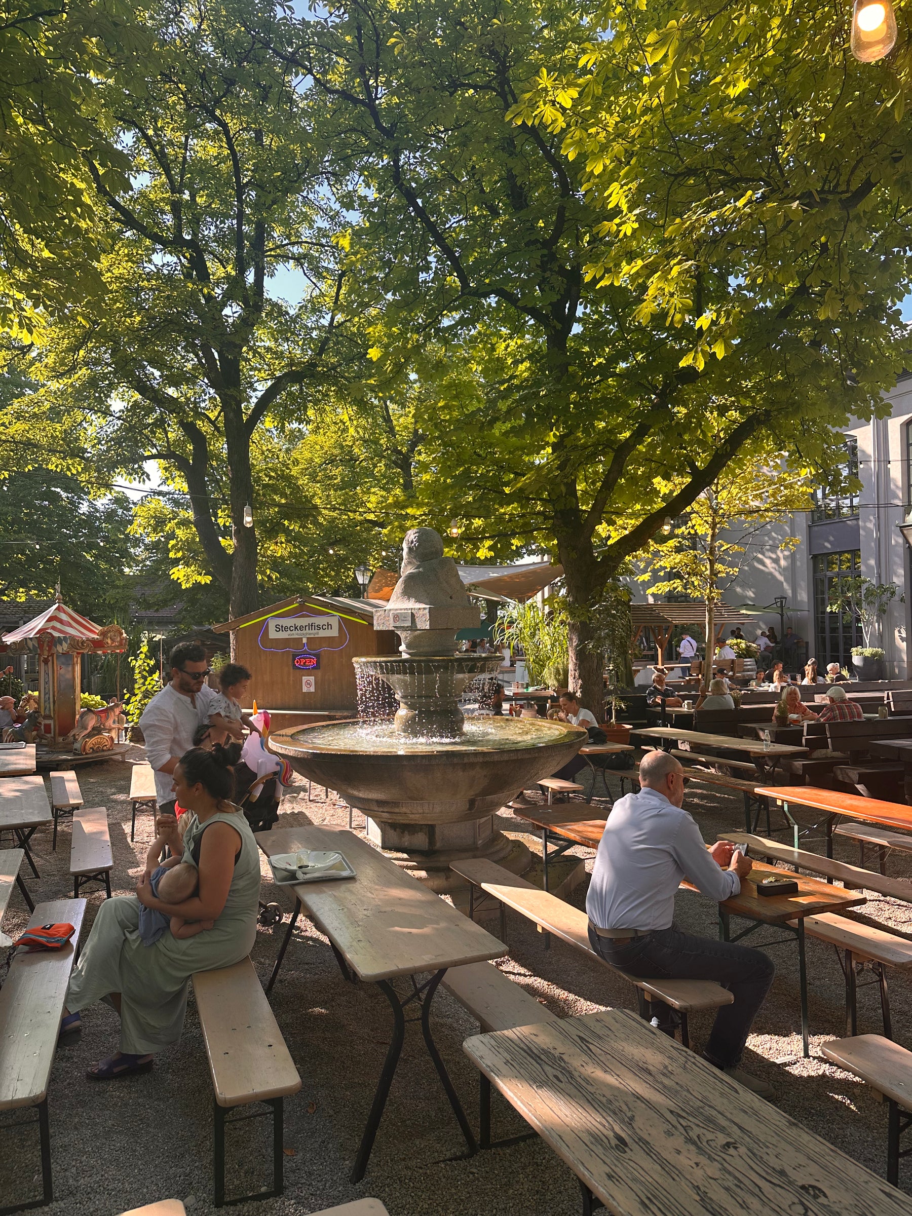 Paulaner Biergarten am Nockherberg in München