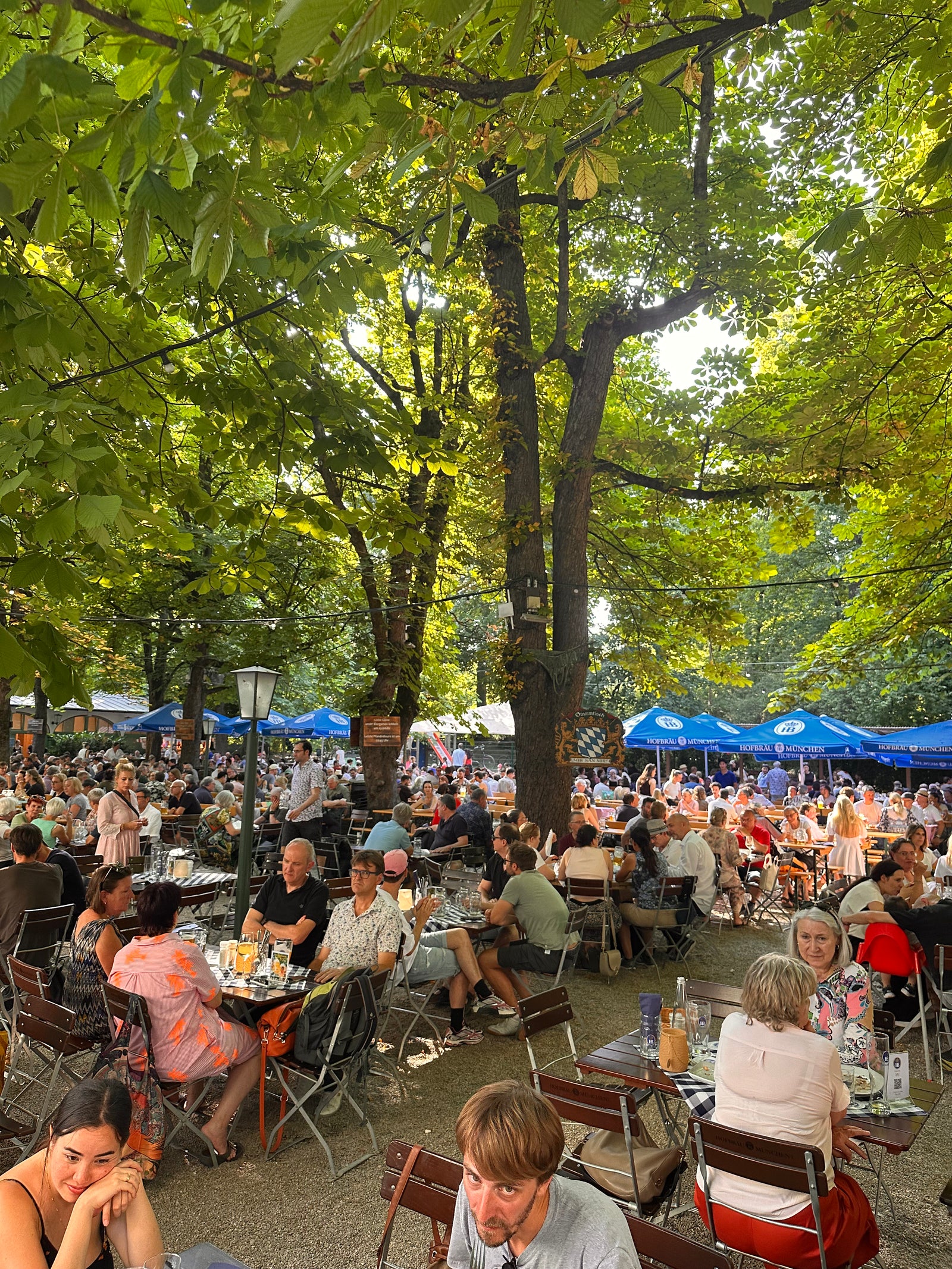 Hofbräukeller Biergarten