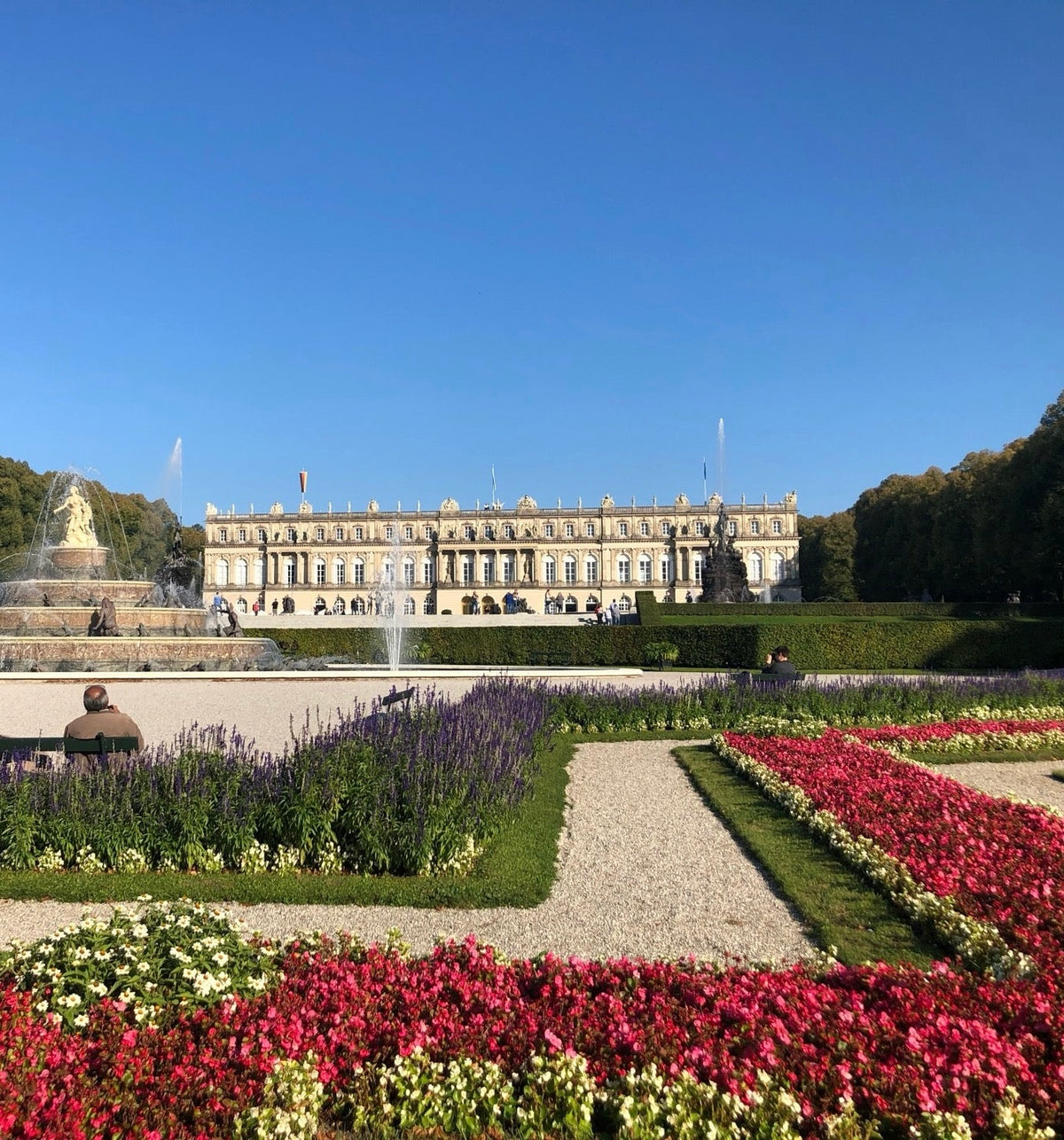 Schloss Herrenchiemsee auf der Herreninsel