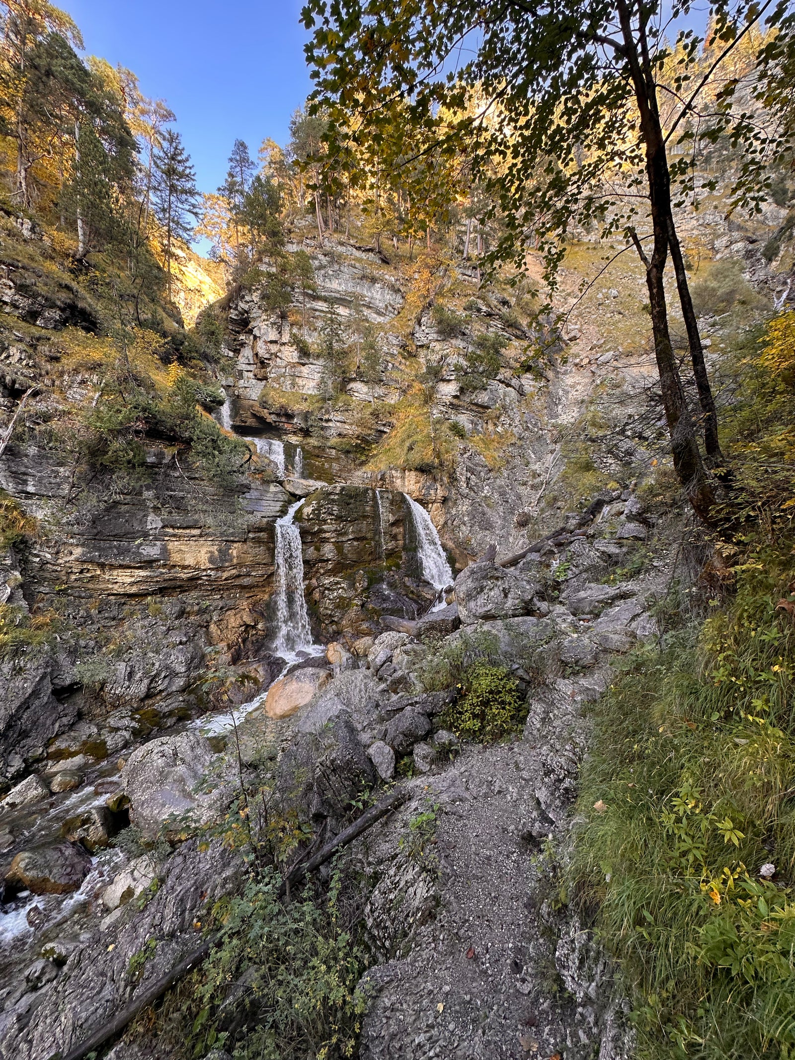 Kuhfluchtwasserfälle bei Farchant entdecken