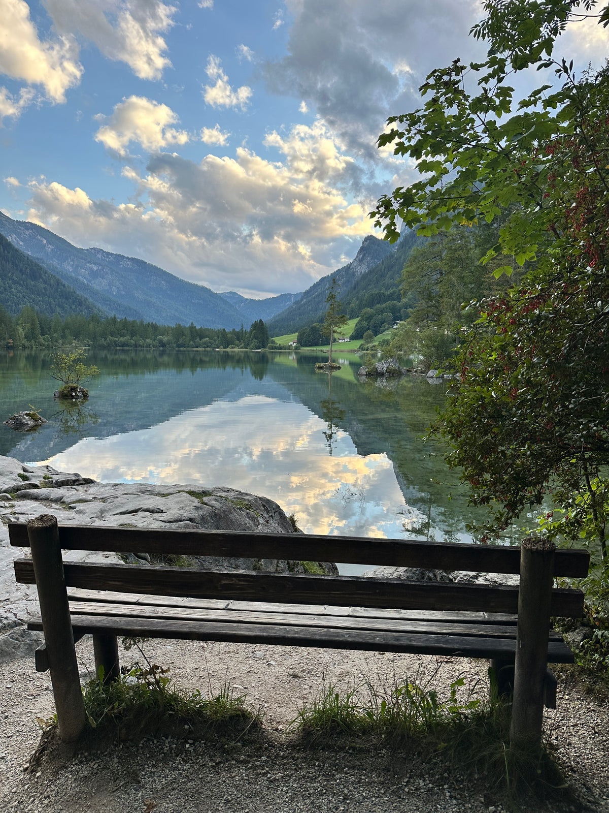 Rundweg am Hintersee bei Ramsau