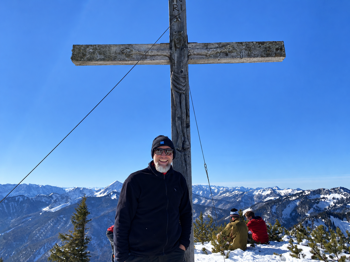 Hochplatte im Winter – Gipfeltour ab Schleching-Mühlau