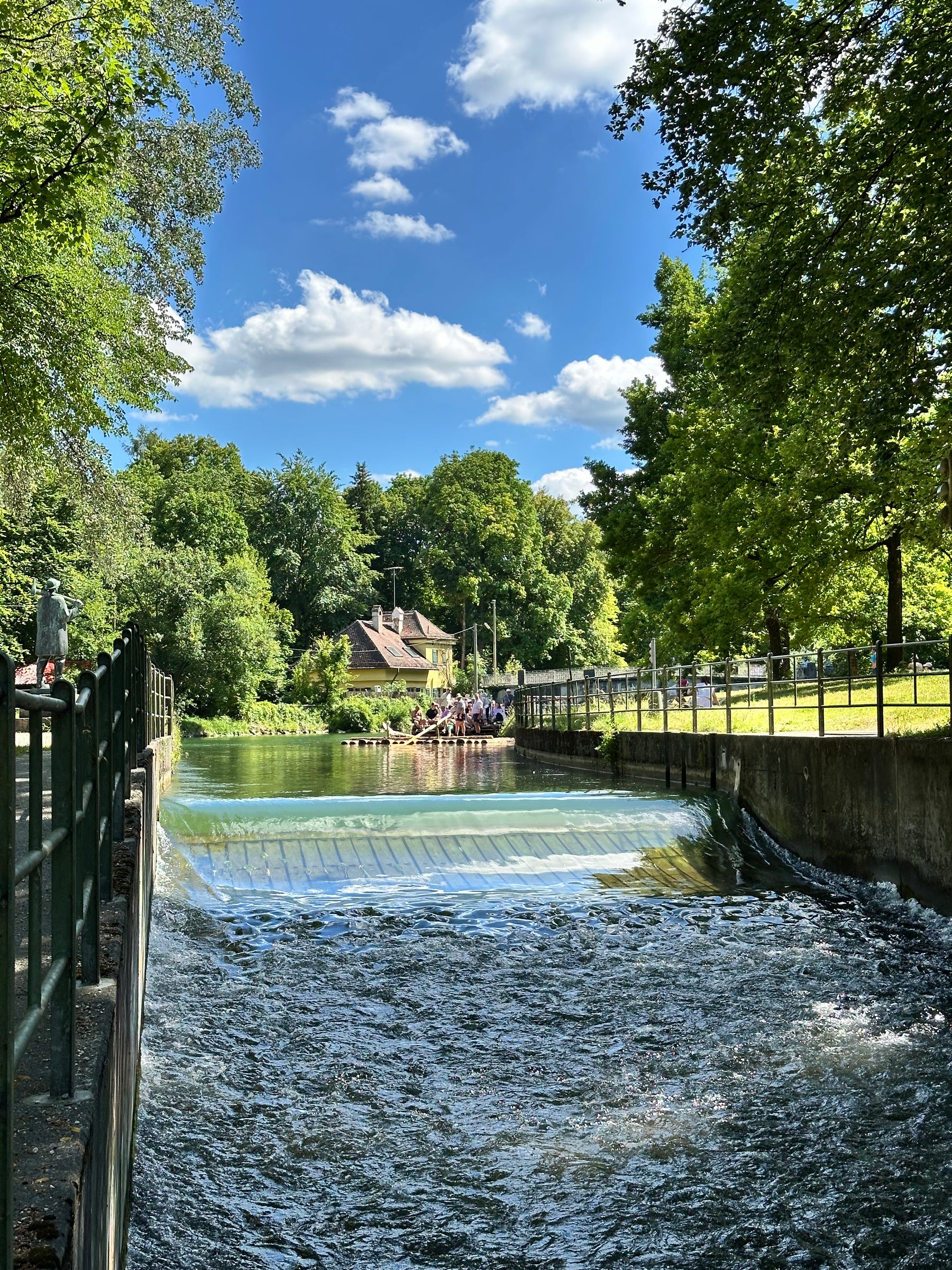 Isarflossfahrt von Wolfratshausen nach München