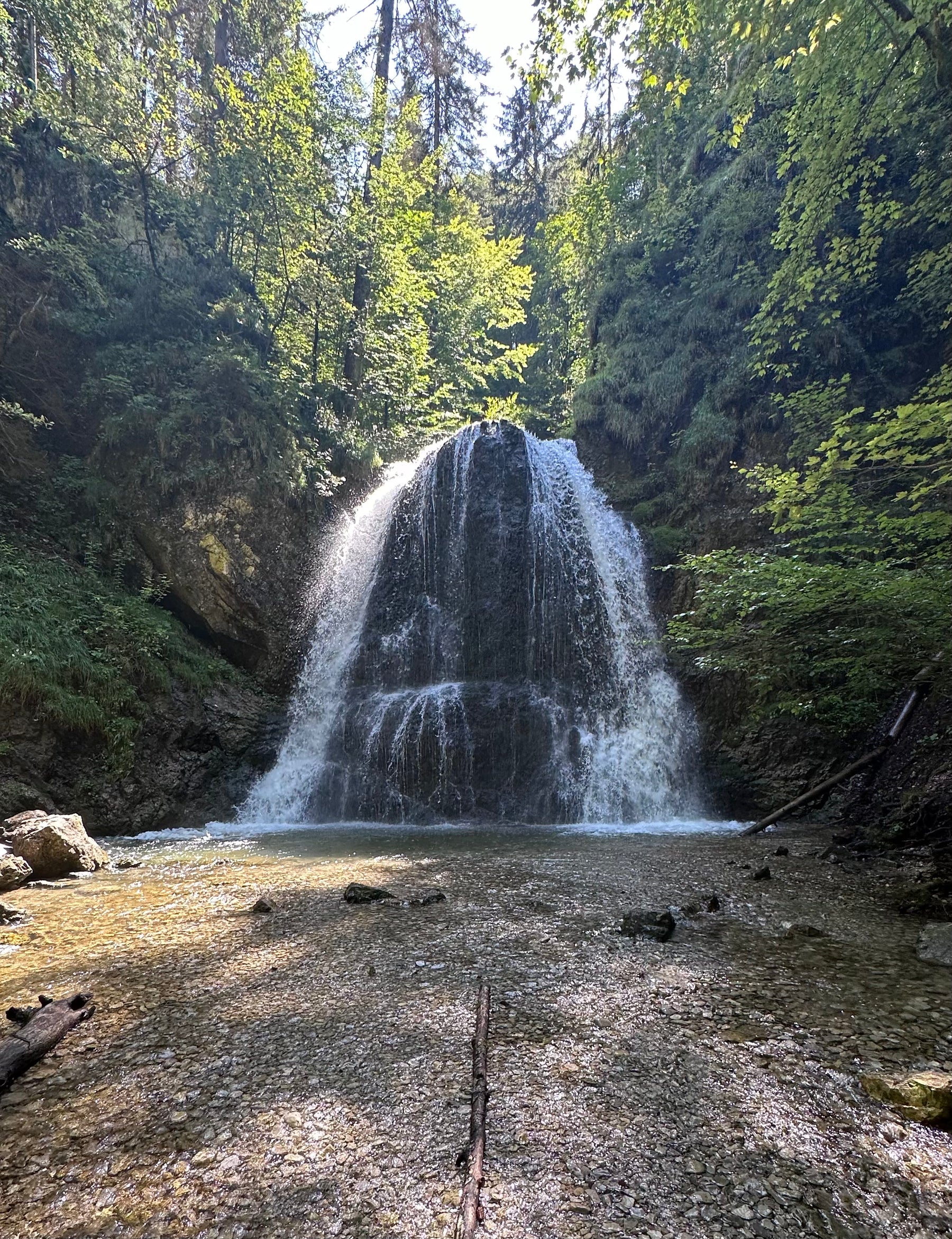 Josefstaler Wasserfälle in Bayern – Wasserfall und Wanderlandschaft