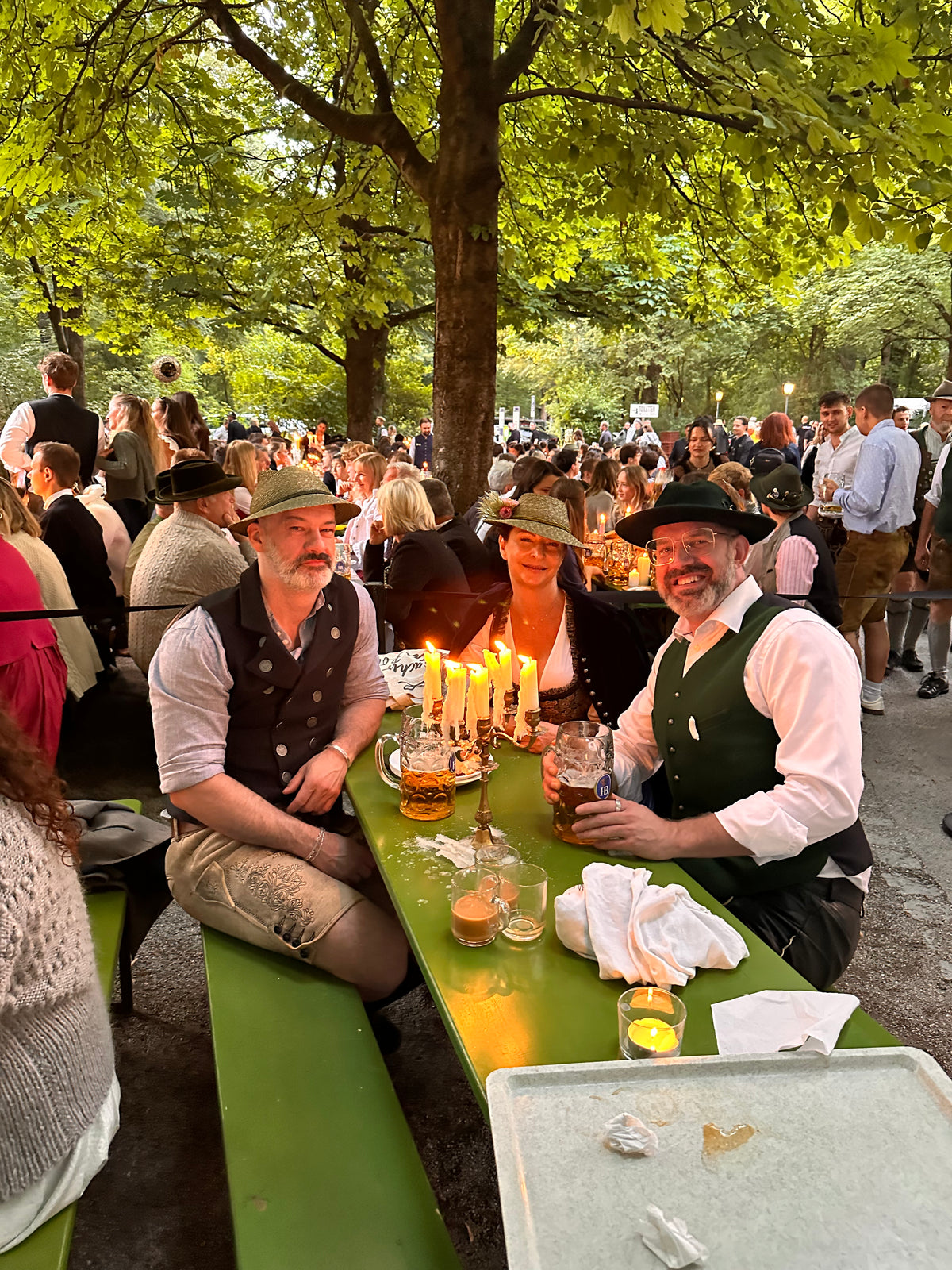 Trachten beim Kocherlball München