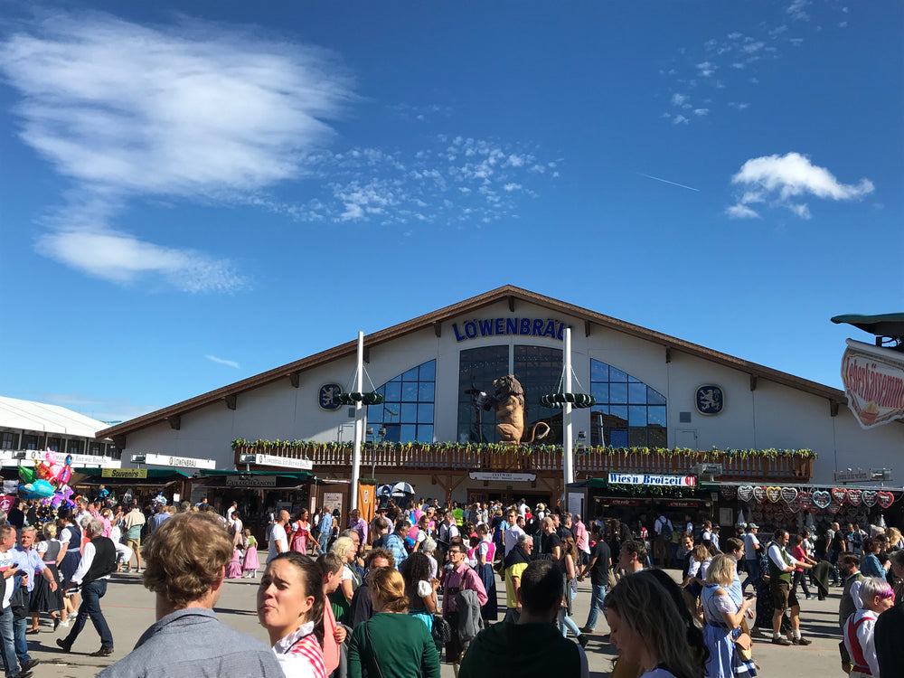 Löwenbräu Festzelt auf dem Oktoberfest in München