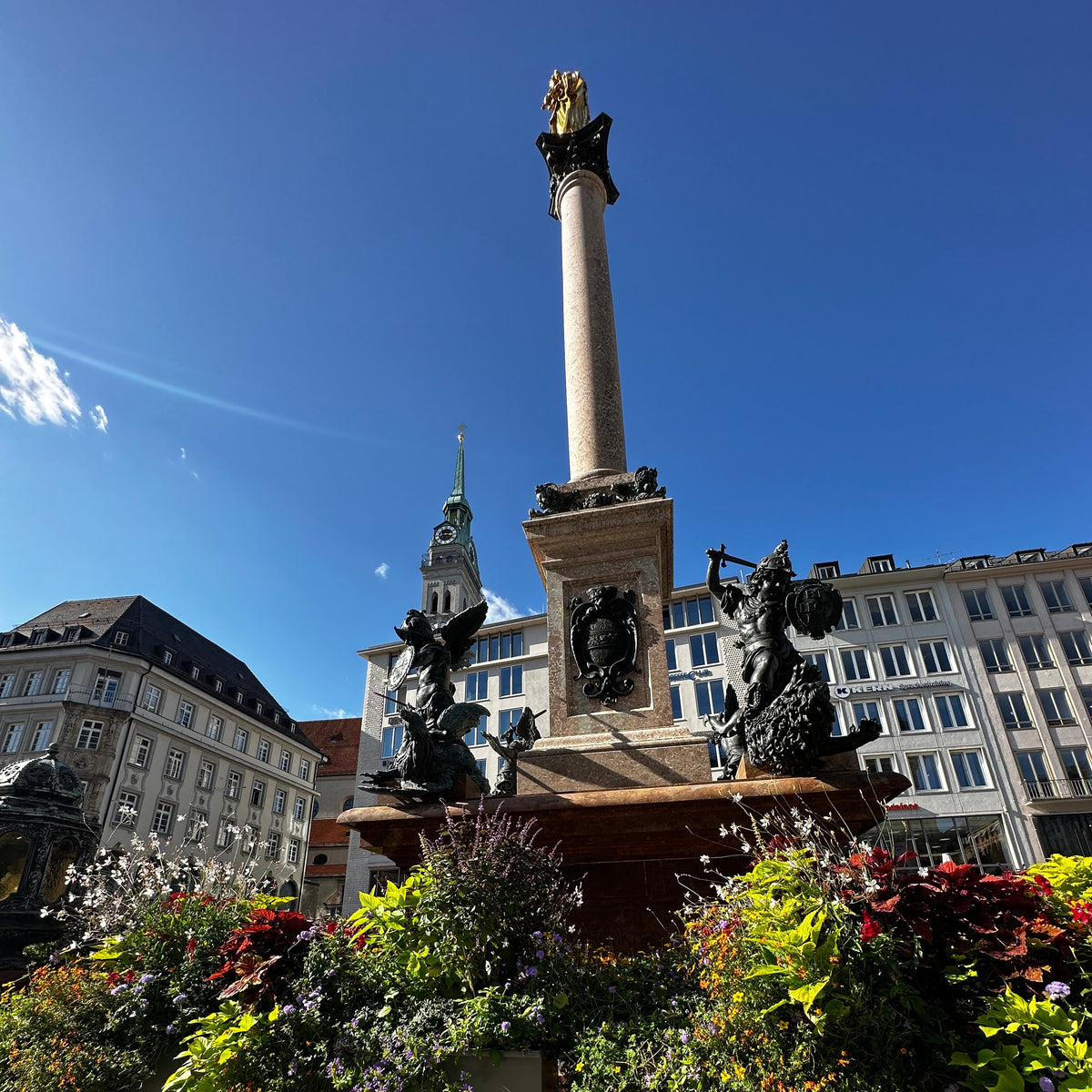 Altes Rathaus und Mariensäule München