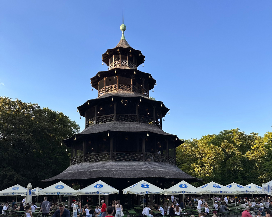 Chinesischer Turm im Englischen Garten