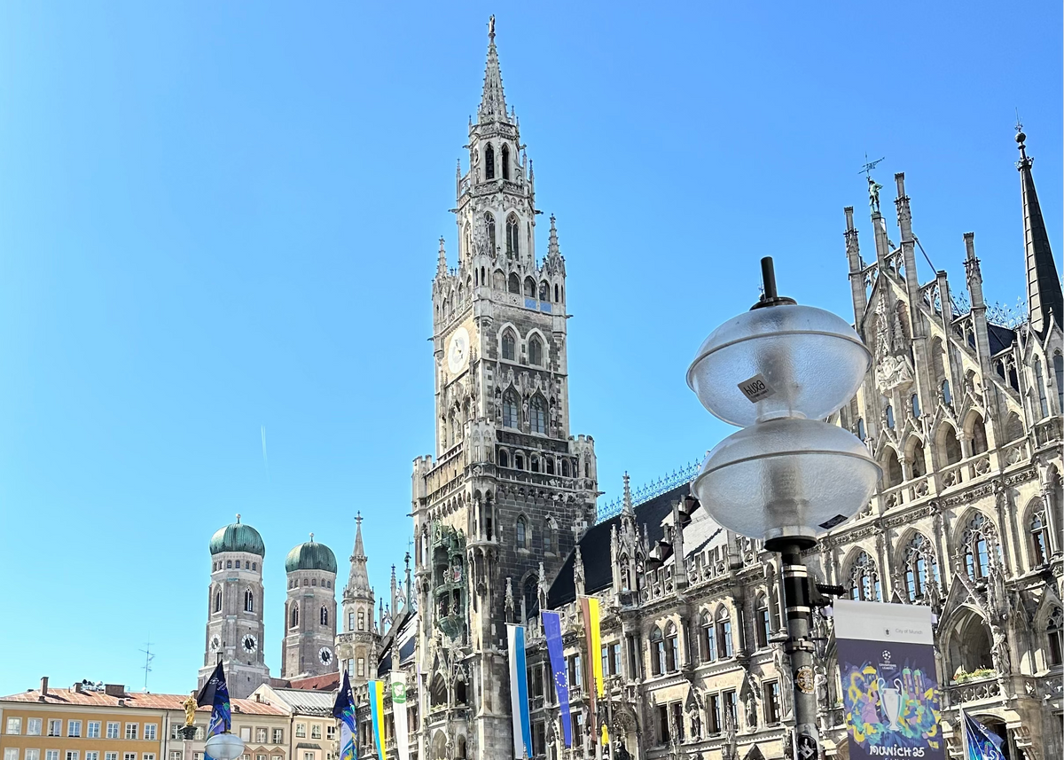 Münchner Altstadt rund um den Marienplatz