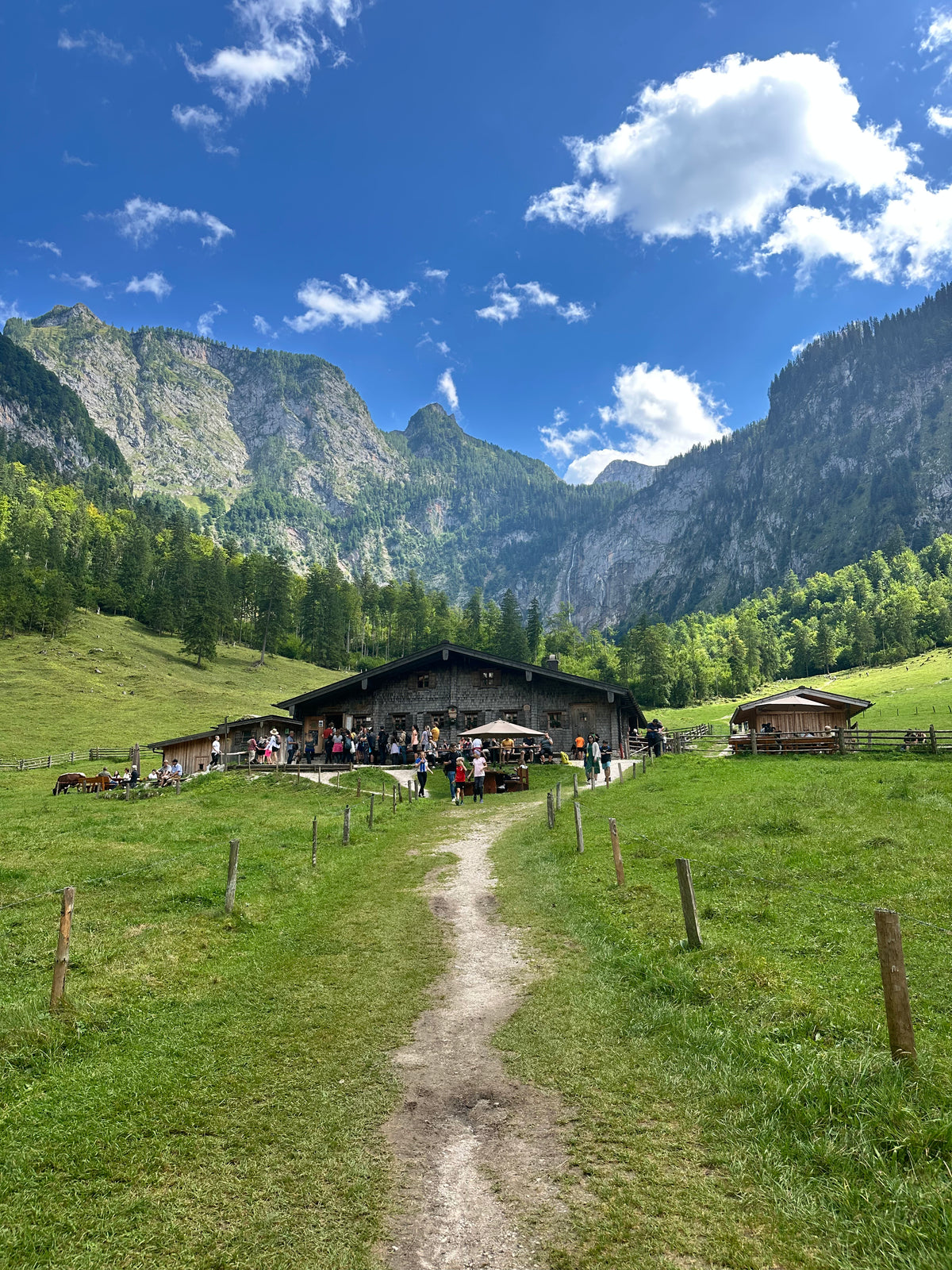 Fischunkelalm am Obersee im Berchtesgadener Land