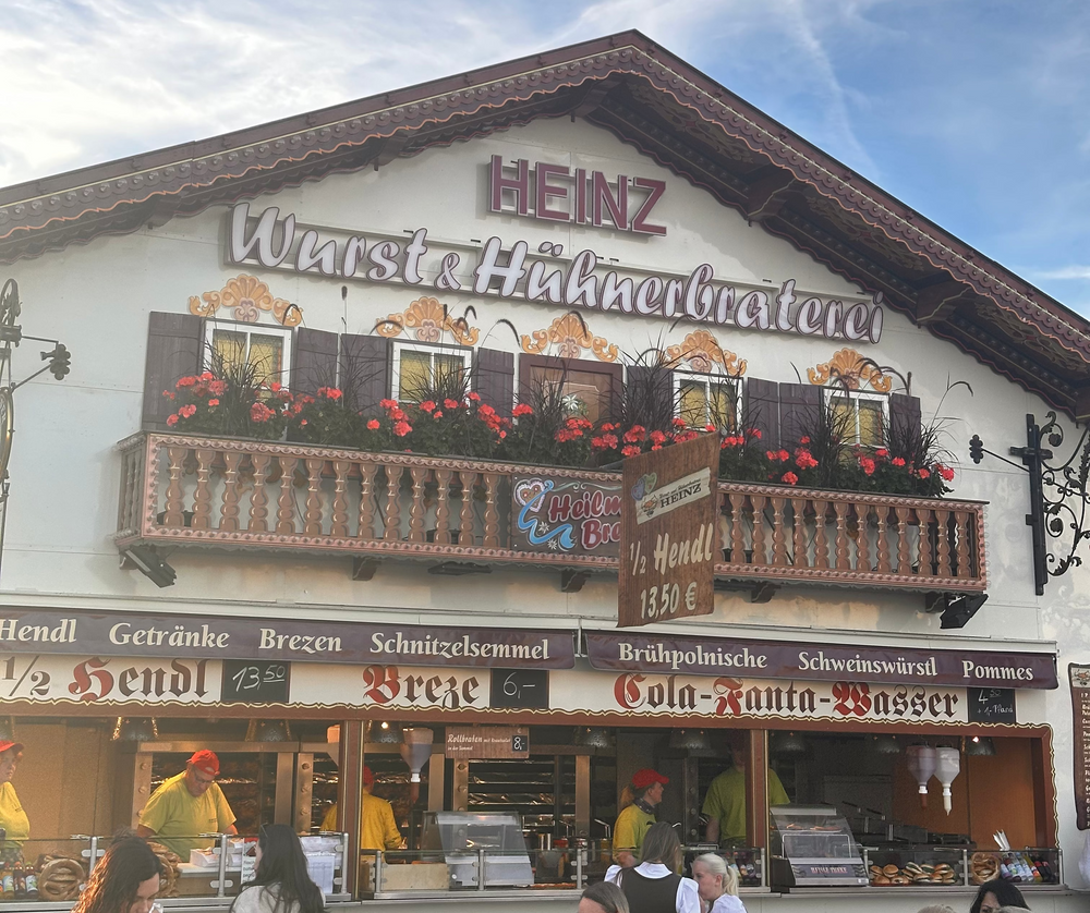 Heinz Wurst- und Hühnerbraterei auf dem Oktoberfest 2026 in München