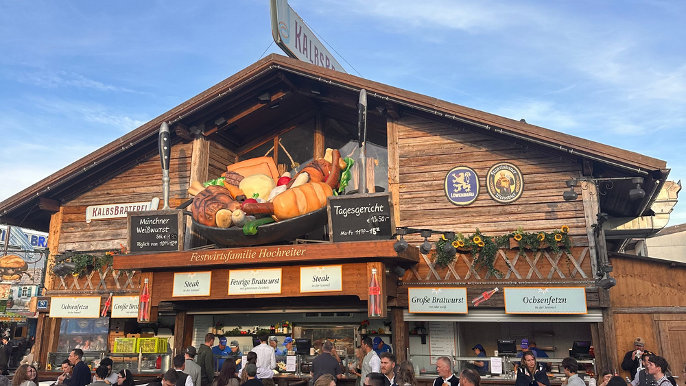 Kalbsbraterei auf dem Oktoberfest 2026 in München