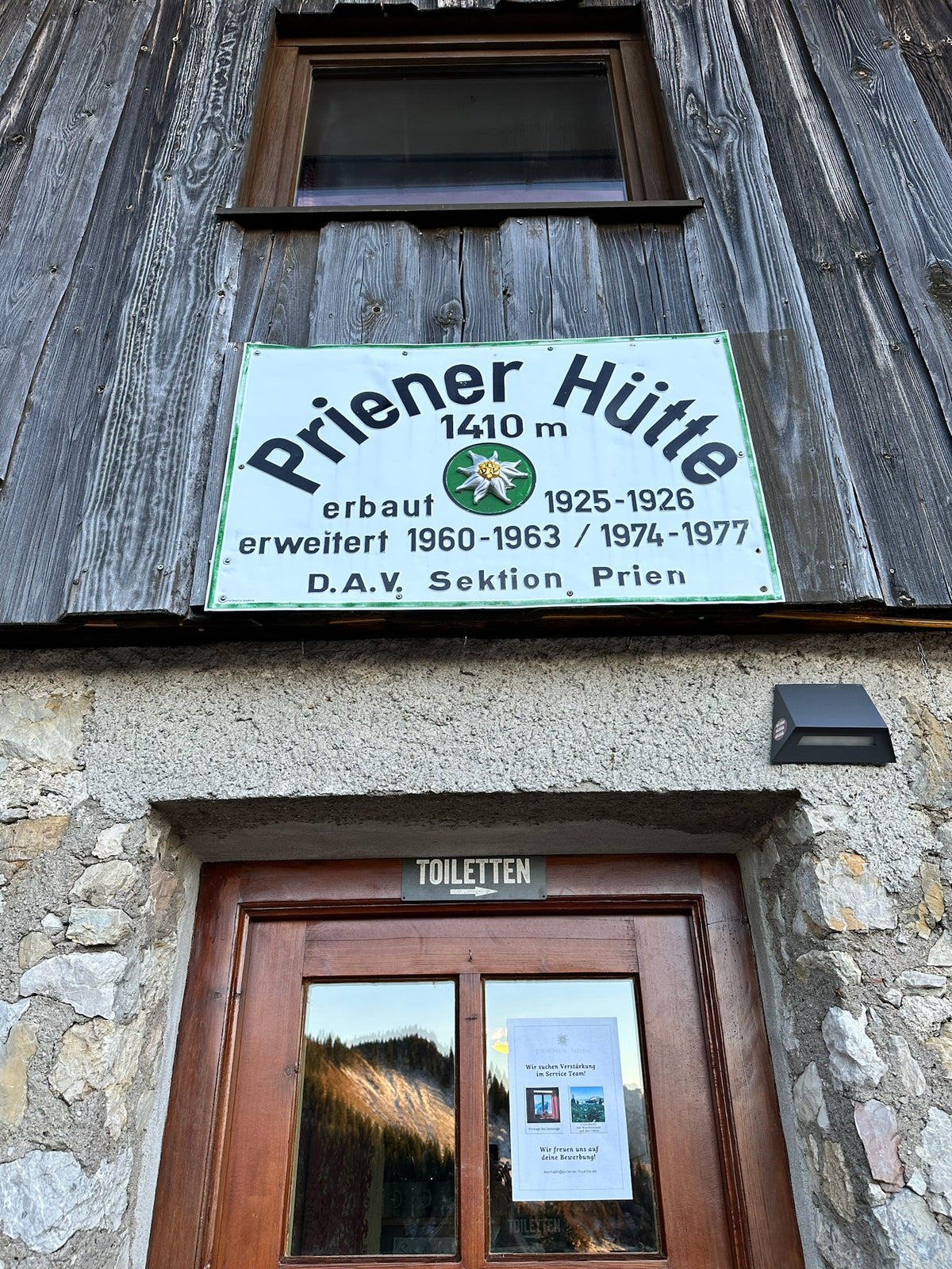 Priener Hütte im Chiemgau