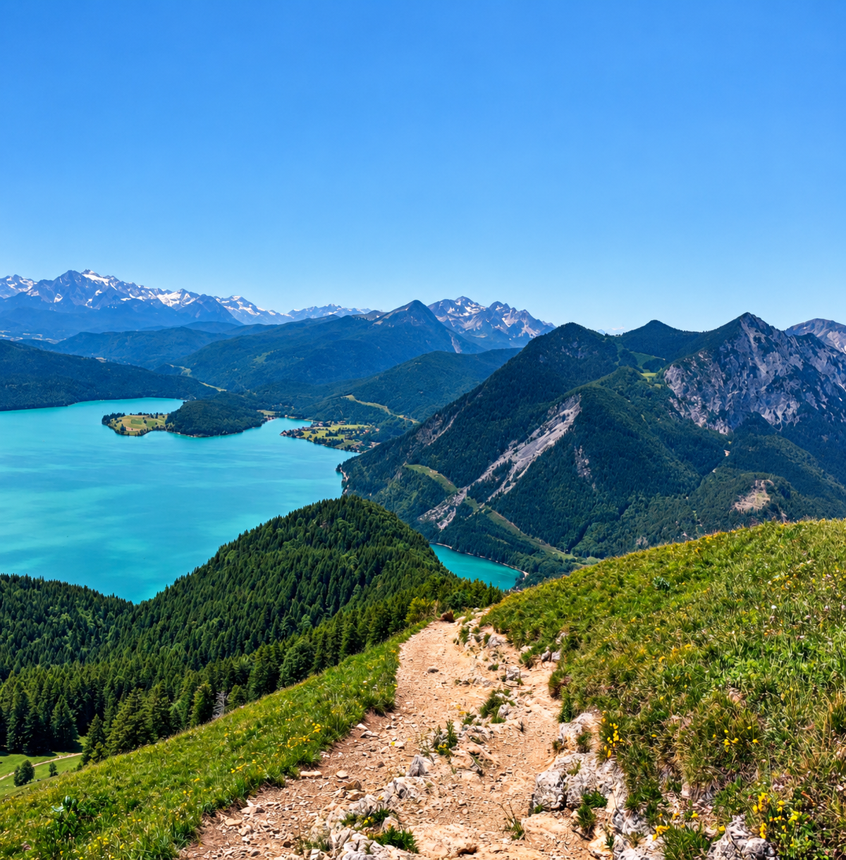 Jochberg – Bergtour mit Blick auf den Walchensee