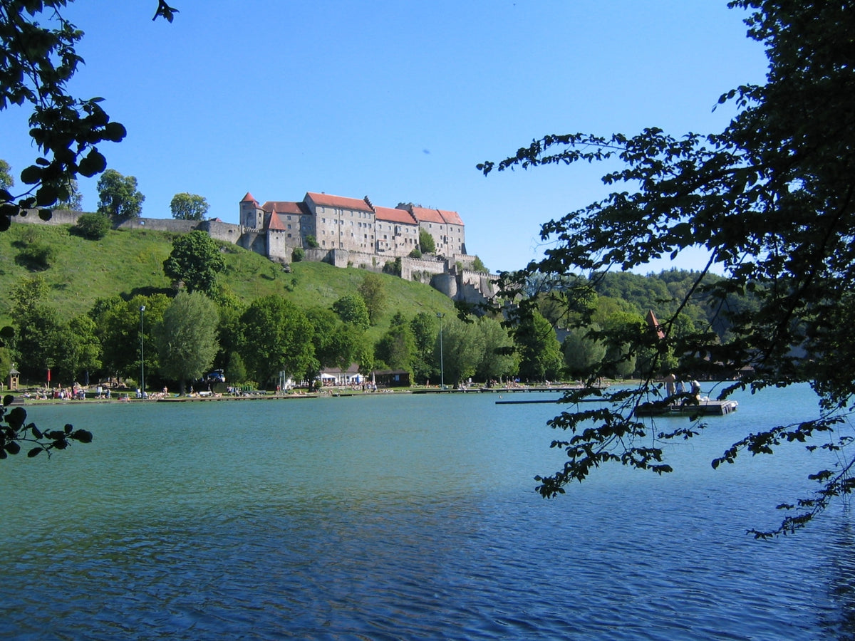Wöhrsee und Burg Burghausen